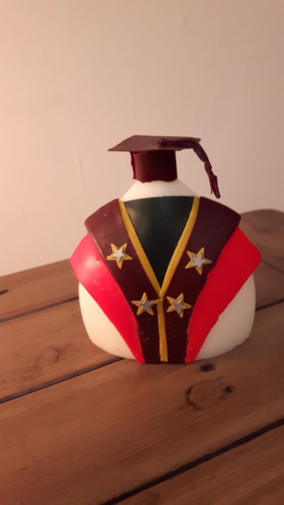 Hand Poured Candle - Design Your Own - Tulip - St Kitts Flag Graduation