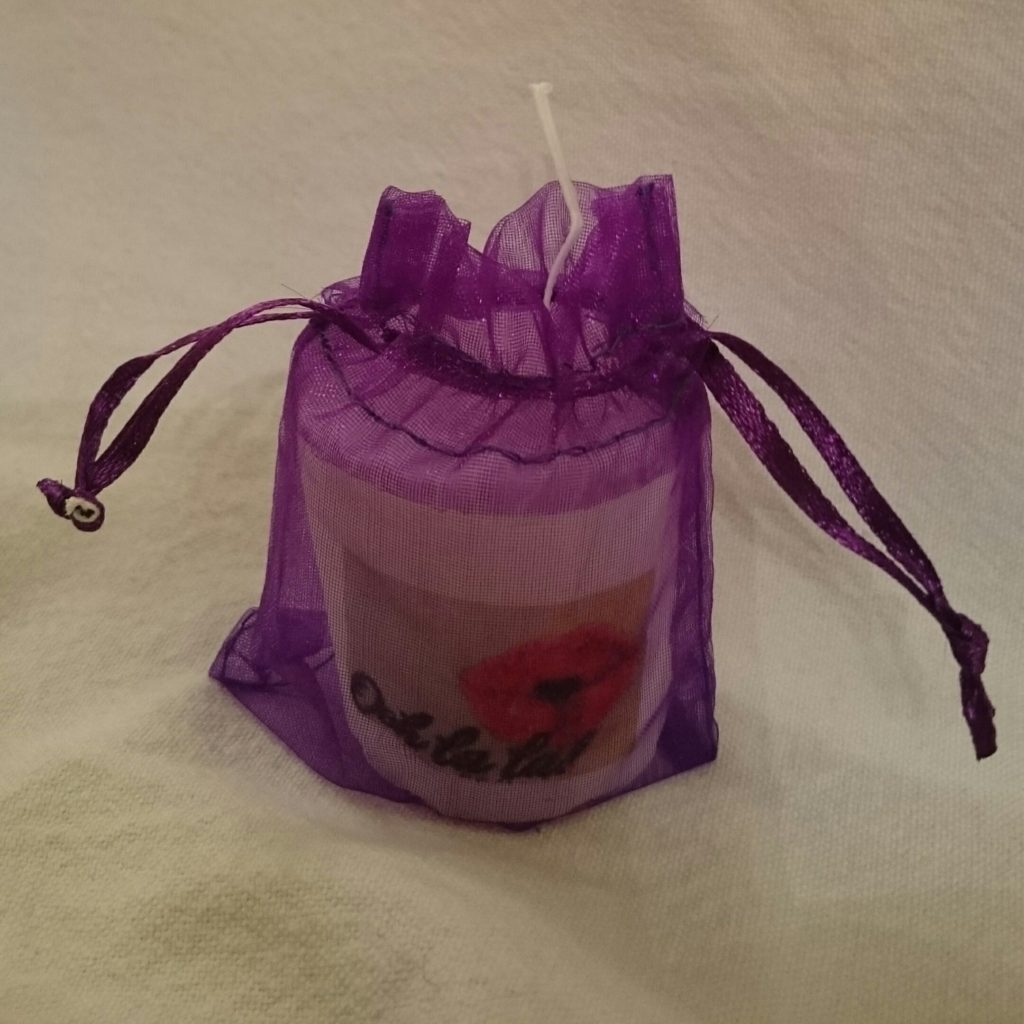 Hand Poured Candle - Design Your Own - Printed Pillar Candle - In Gift Bag